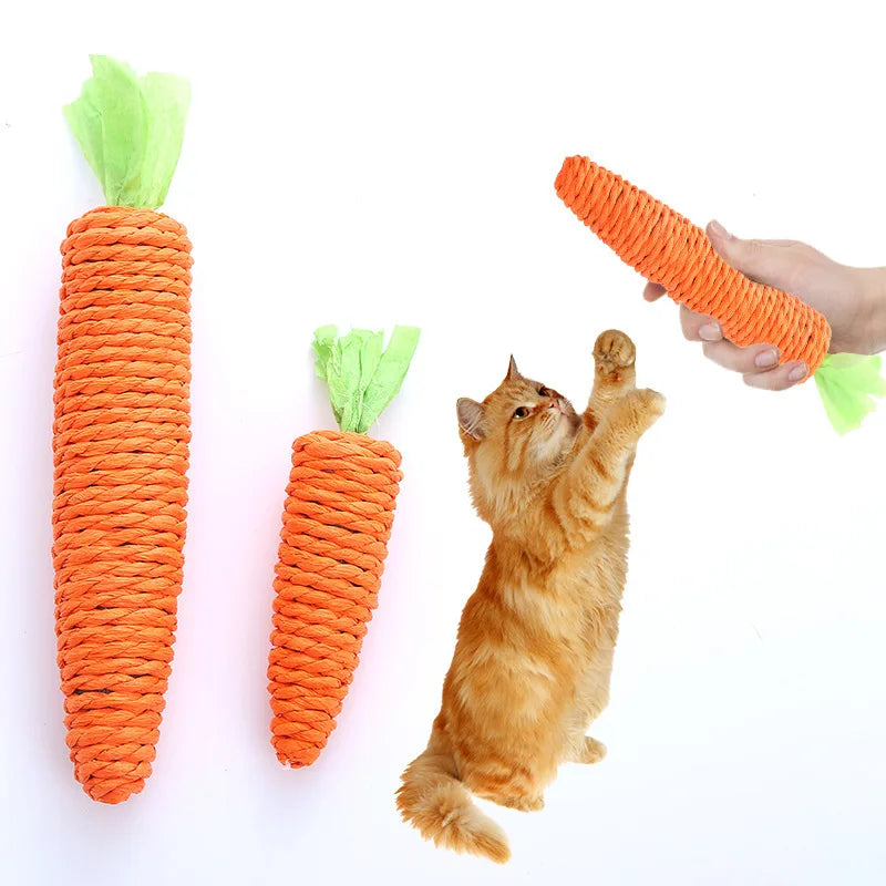 Carrot Cat Chew Toy