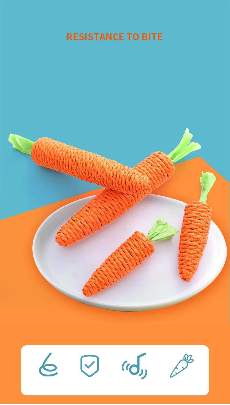 Carrot Cat Chew Toy