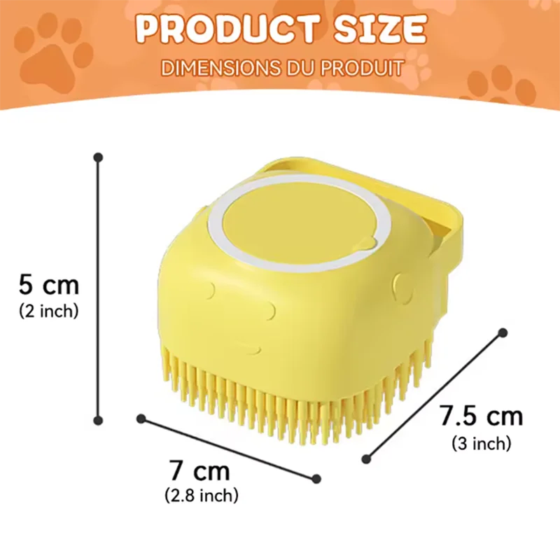 Silicone Bath Massage Brush