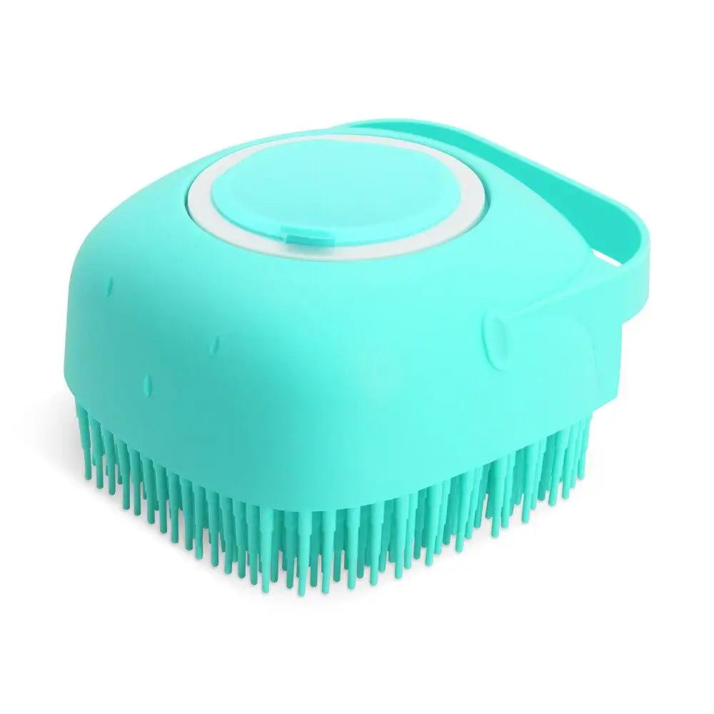 Pet Shampoo Brush with Soap Dispenser