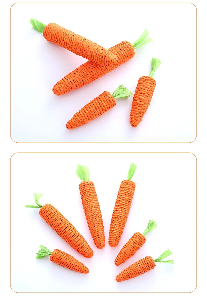 Carrot Cat Chew Toy
