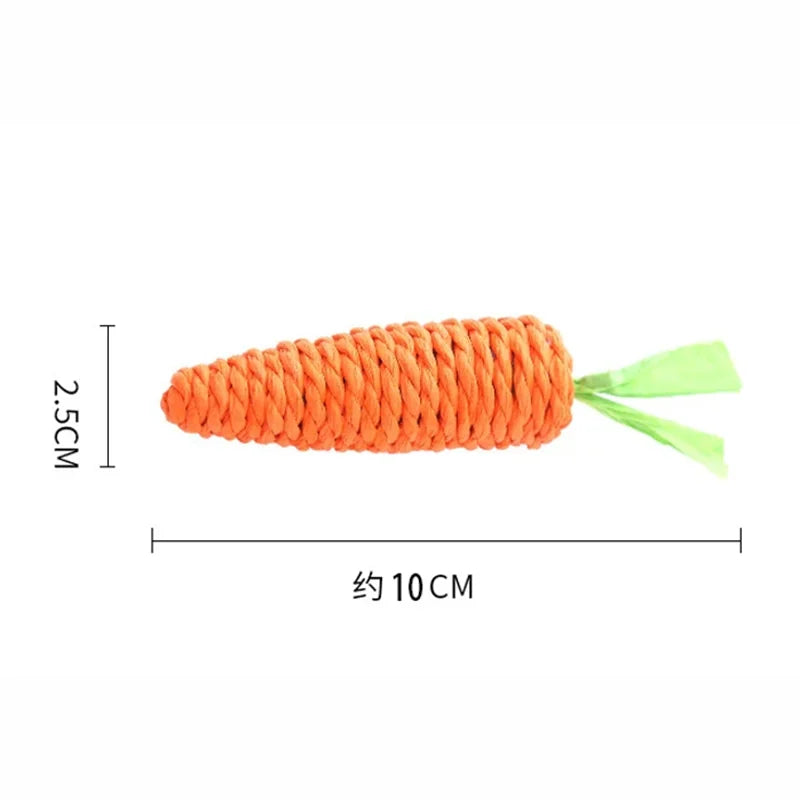 Carrot Cat Chew Toy