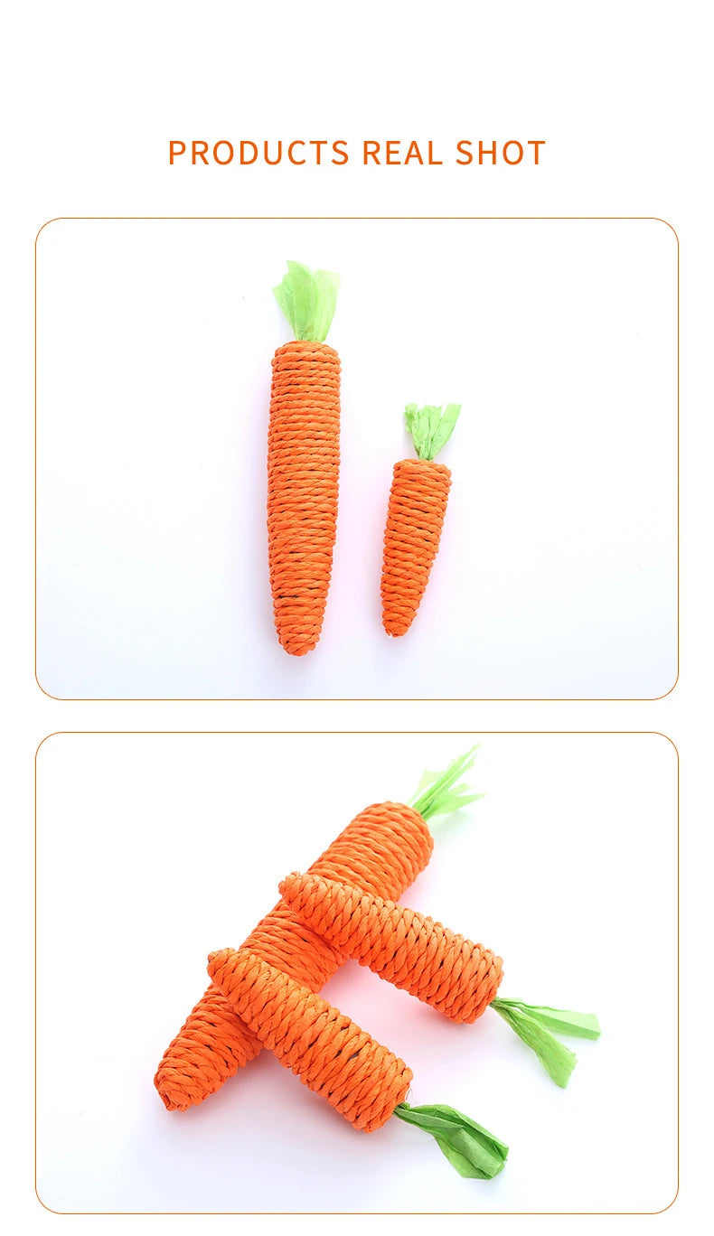Carrot Cat Chew Toy